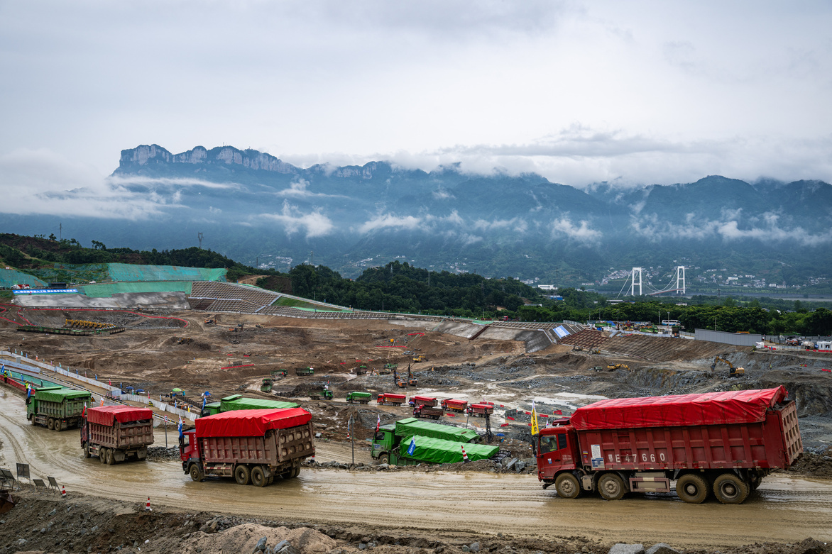 CHINA-HUBEI-YICHANG-THREE GORGES-NEW WATERWAY PROJECT (CN)
