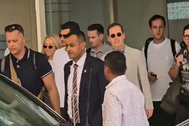 Tiffany Trump arrives in Jaisalmer with husband Michael Boulos, receives warm welcome