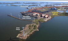  Aerial schematic showing location for the proposed Vanadium Recovery Project 