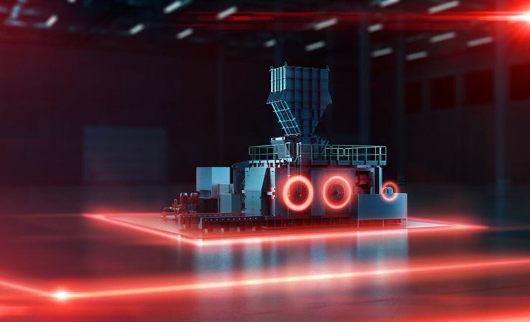 Metso Outotec's HRCe high pressure grinding roll Credit: Metso