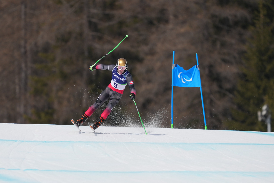(SP)ITALY-CORTINA D'AMPEZZO-PARALYMPIC WINTER GAMES-PARA ALPINE SKIING-MEN'S SUPER G VISION IMPAIRED-FINAL