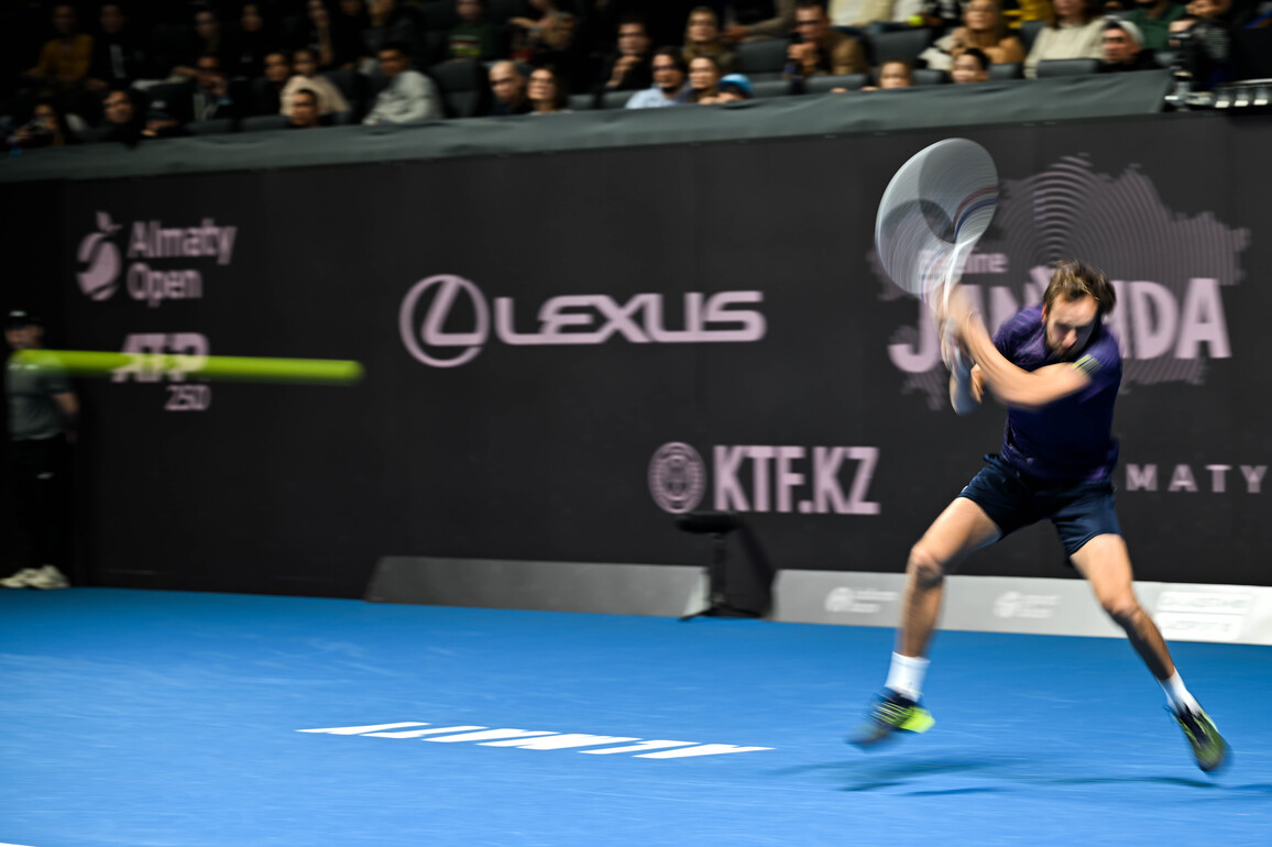 (SP)KAZAKHSTAN-ALMATY-TENNIS-ALMATY OPEN-QUARTERFINAL