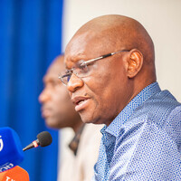 DR CONGO-KINSHASA-EBOLA OUTBREAK-PRESS BRIEFING