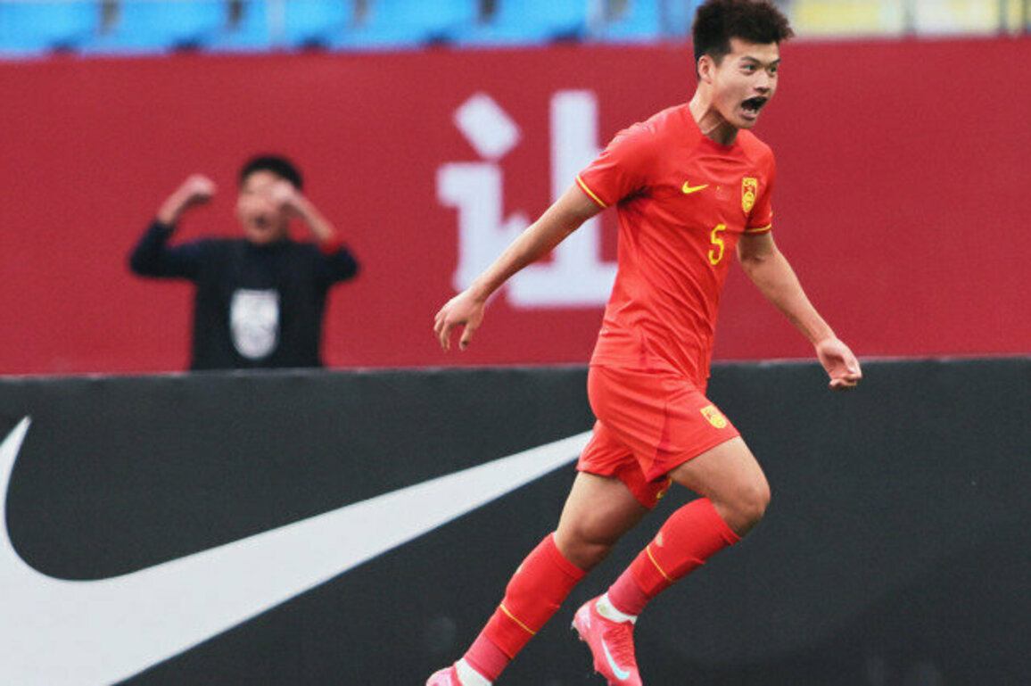Liu nets winner as China edge South Korea in U22 friendly