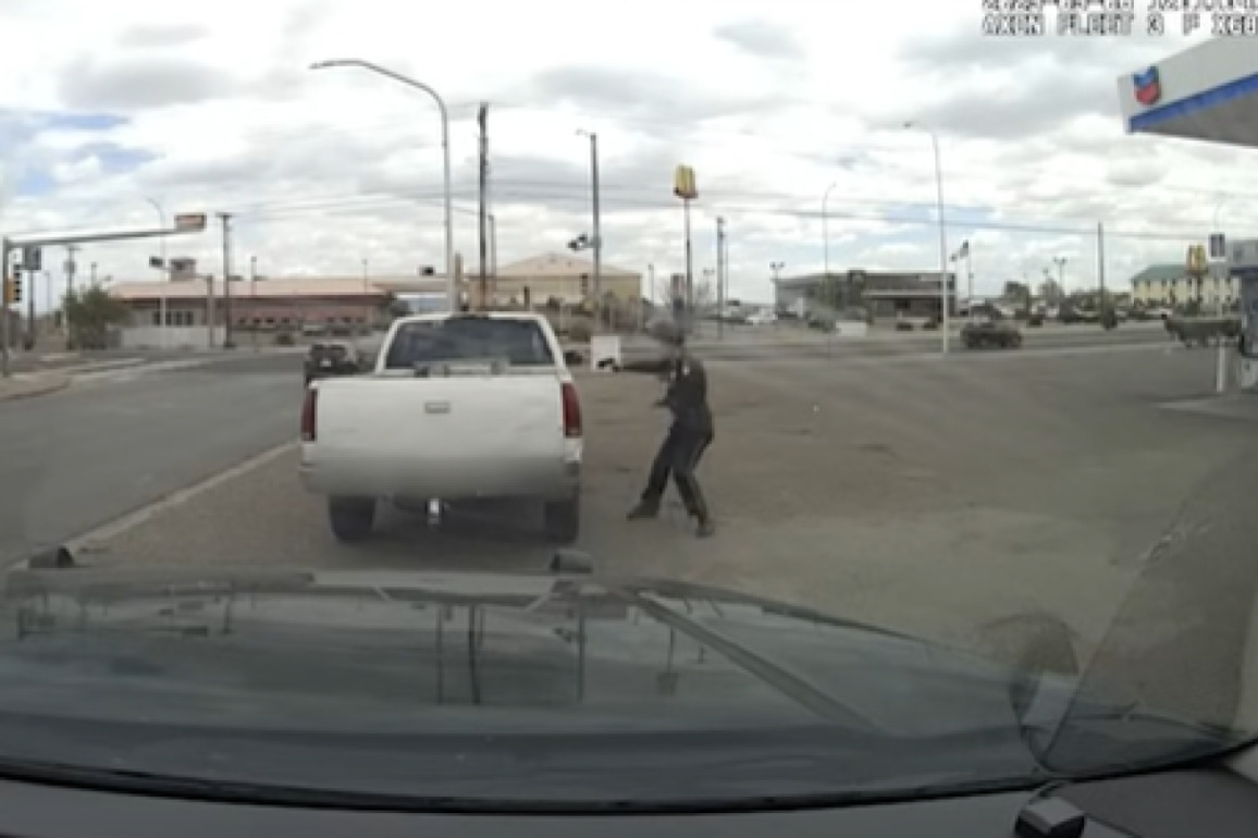 BWC- 75-year-old suspect fires shots at N.M. officer before fatal OIS