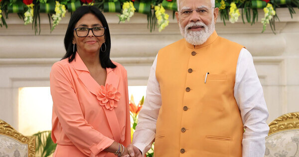 Energy, trade, investment emerge as key areas of discussion during meet between PM Modi, Venezuela Acting President Rodriguez