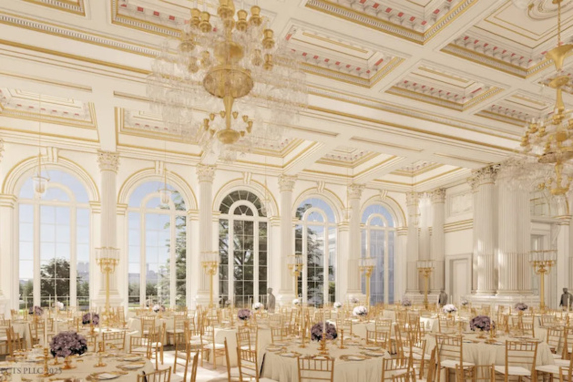 Trump announces massive ballroom addition to White House