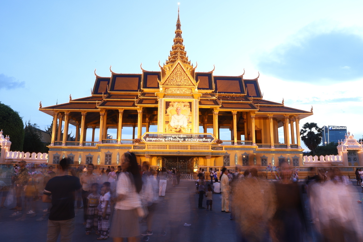 CAMBODIA-PHNOM PENH-KING-BIRTHDAY-FIREWORKS SHOW