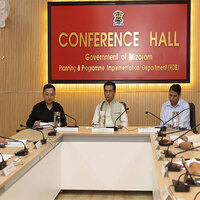 Mizoram CM Lalduhoma chairs SCRAM meeting