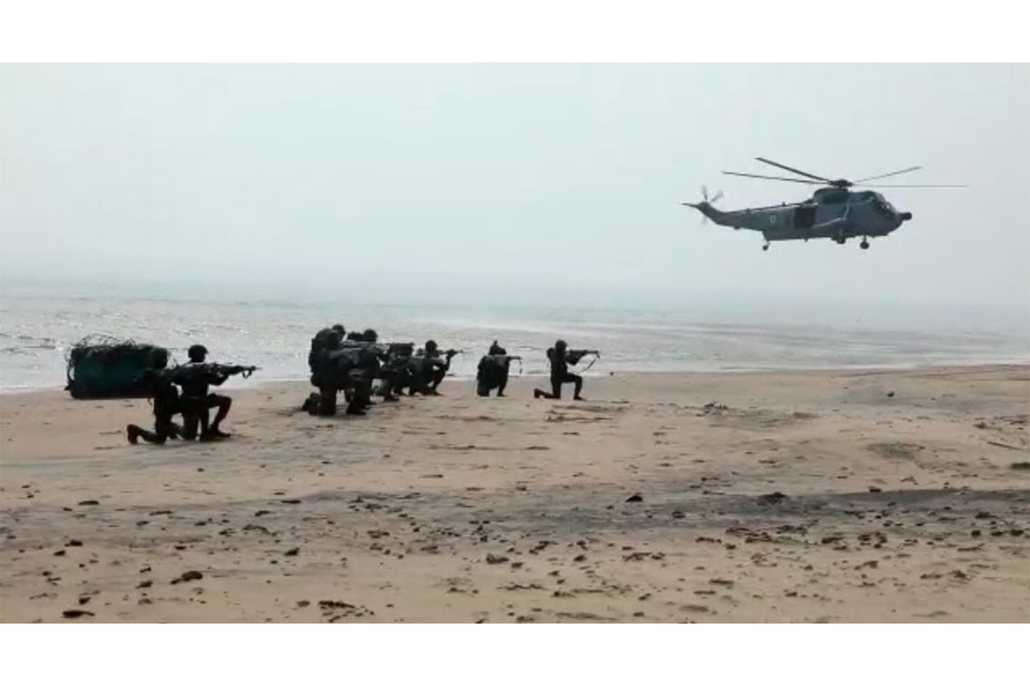 Indian Navy to conduct Tri-Services Exercise Trishul in early November