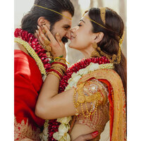 Vijay Deverakonda, Rashmika Mandanna share first pictures as husband and wife from traditional Udaipur wedding