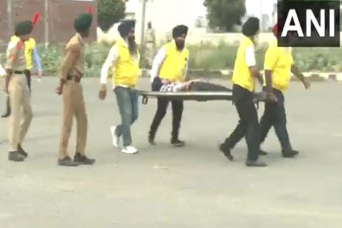Punjab: Authorities conduct mock drill in Amritsar, urge residents to stay alert
