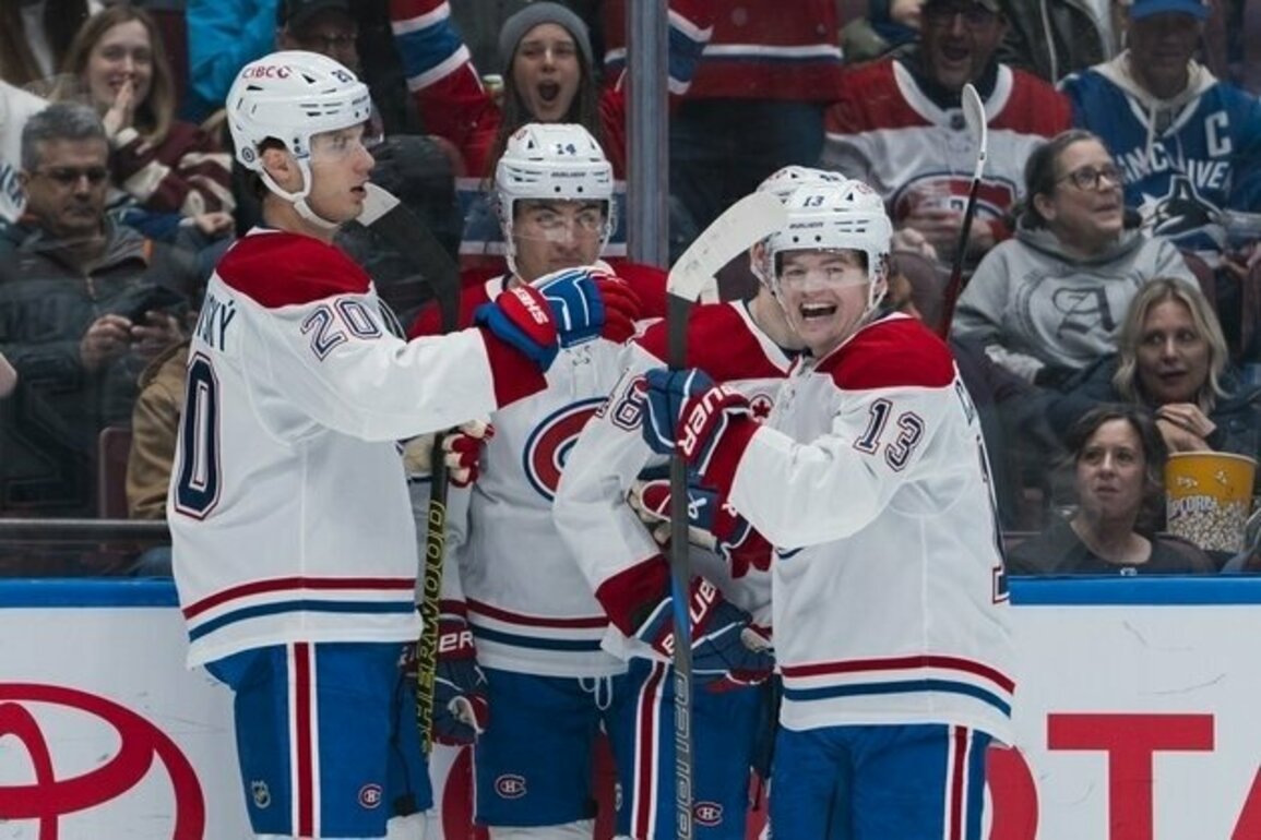 Habs ride Juraj Slafkovsky's 3-point game to win over Canucks