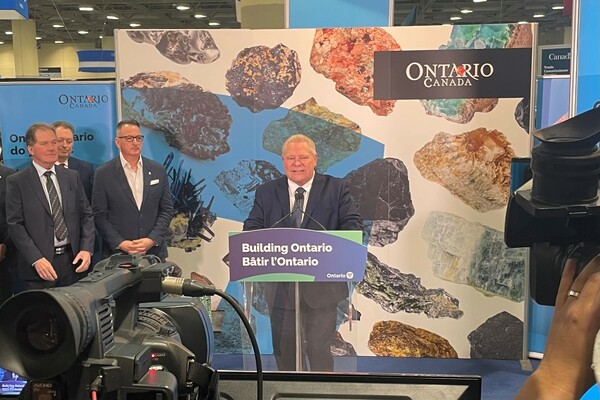 'They need to feel the pain': Doug Ford rages against Trump tariffs at PDAC 2025