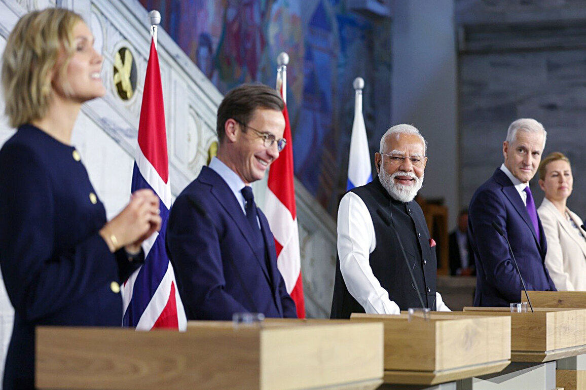 India, Nordic nations stress on WTO's central role, maritime security cooperation at Oslo Summit