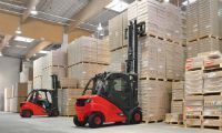 Linde Material Handling provide solution to improve safety on construction sites with new truck 