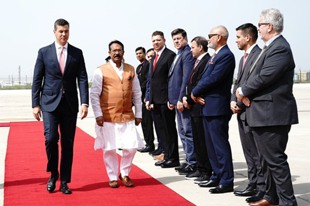Paraguay President begins first state visit to India with ceremonial welcome