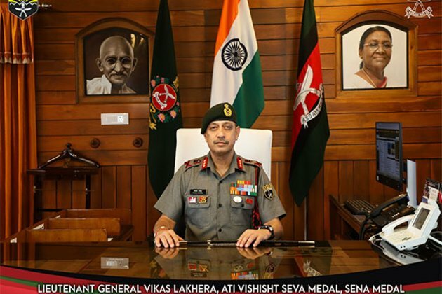 Lieutenant Gen Vikas Lakhera assumes command of Assam Rifles Director General