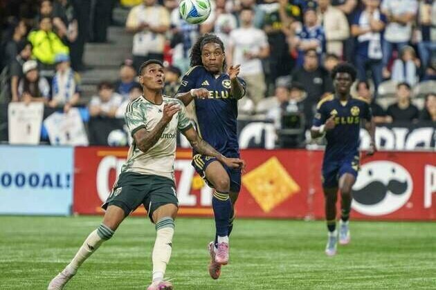 Whitecaps draw with Timbers thanks to Brian White's late goal