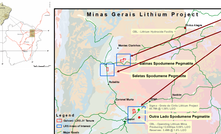 Projeto de lítio Salinas, da Latin Resources, em Minas Gerais/Divulgação.