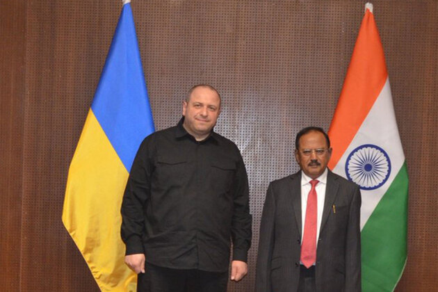 Diplomacy amidst conflict: Ukraine's security chief meets NSA Ajit Doval to discuss regional stability