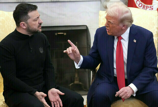 Trump put Zelensky in his place  White House