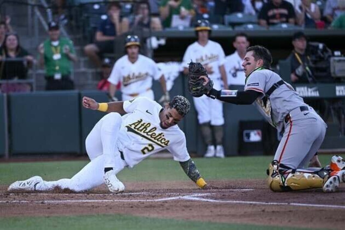 Nick Kurtz belts 3-run homer to power Athletics past Giants