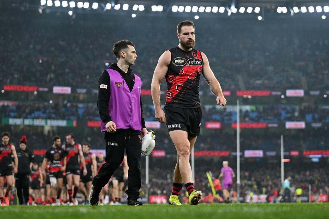 Star defender latest Bomber to suffer injury