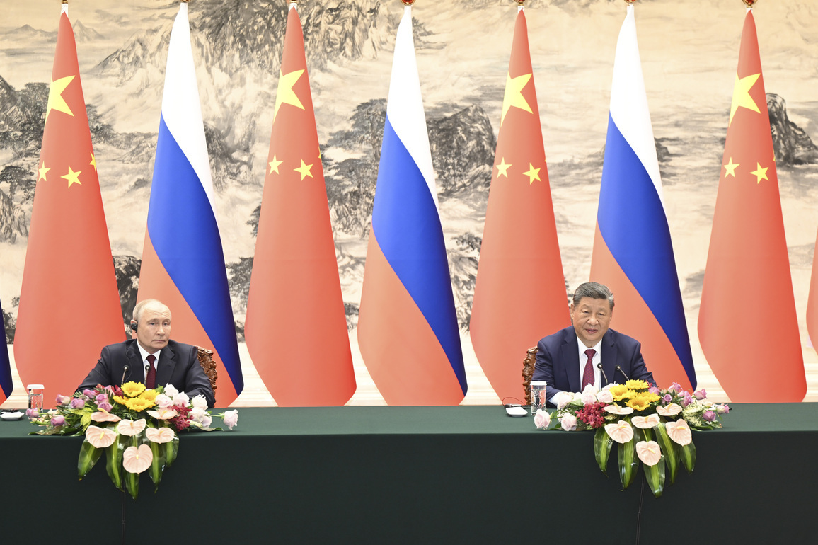 CHINA-BEIJING-XI JINPING-RUSSIA-PUTIN-PRESS CONFERENCE (CN)