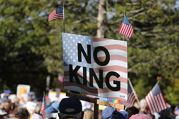 US cities see mass ‘No Kings’ marches denouncing authoritarianism