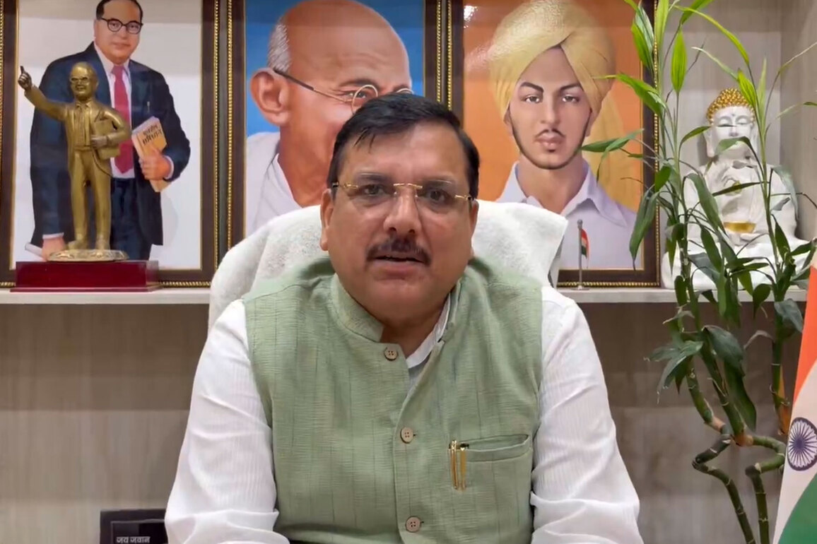 "Fuel prices hiked as Govt busy following Trump's direction": AAP's Sanjay Singh slams Centre
