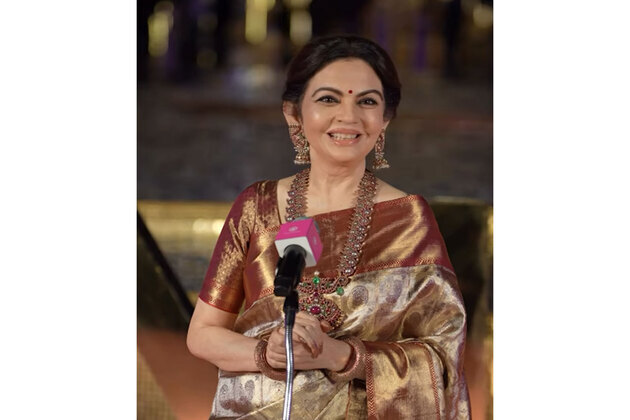 Decoding Nita Ambani's regal ensemble at NMACC's 3rd anniversary celebration