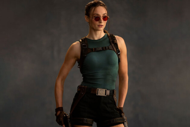 Sophie Turner's first look revealed as Lara Croft from 'Tomb Raider' reboot series