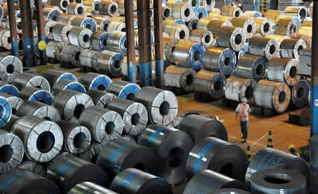 Produção de aço da CSN/Divulgação