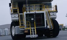 One of the Fortescue Zero battery-powered haul trucks.