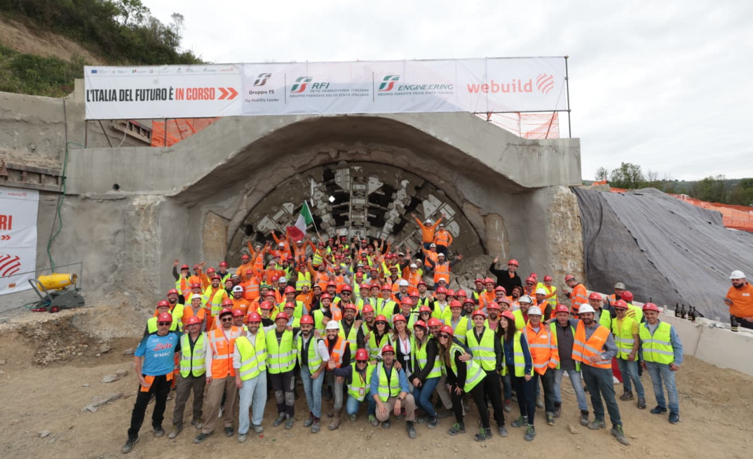 TBM Futura completes Rocchetta Tunnel excavation