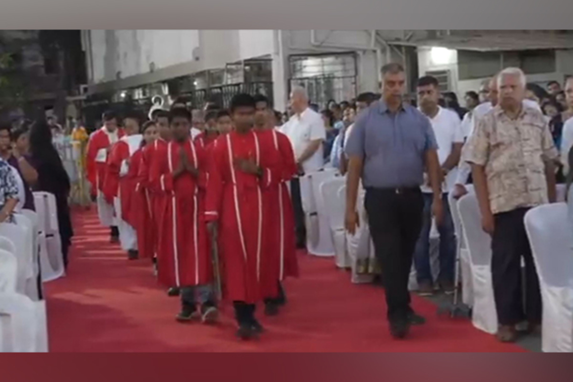 Indian Minorities Federation joins Good Friday Mass in Mumbai, calls for interfaith harmony