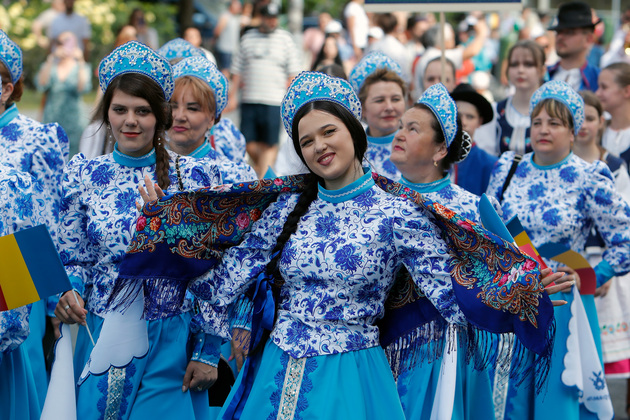 ROMANIA-BUCHAREST-FOLKLORE FESTIVAL