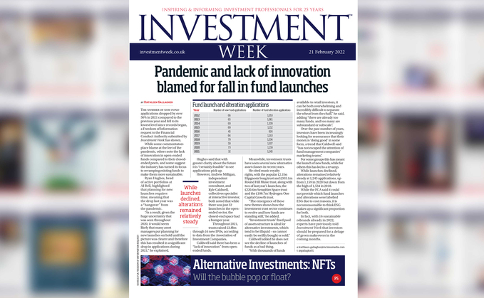 Investment Week digital edition - 21 February 2022