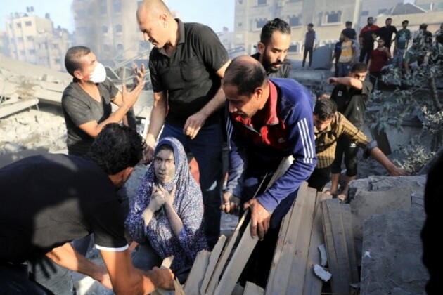 Israel pounds Gaza city after forcing evacuation orders