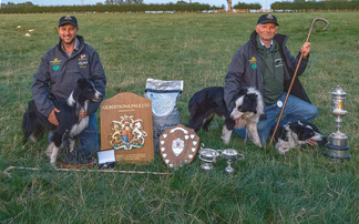English National Sheepdog Trial: Sion Morgan and Jaff crowned champions