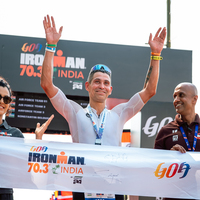Uzbekistan's Konstantin Belousov, UK's Ellie Garrett claim top honours at IRONMAN 70.3 Goa