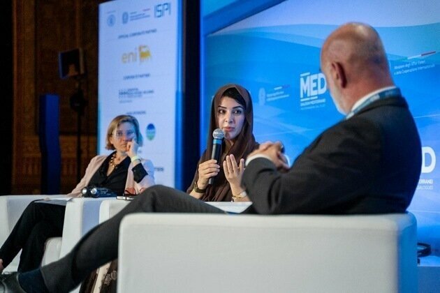 Reem Al Hashimy participates in MED - Mediterranean Dialogues 2025 in Naples