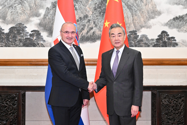 CHINA-BEIJING-WANG YI-CROATIAN FM-TALKS (CN)