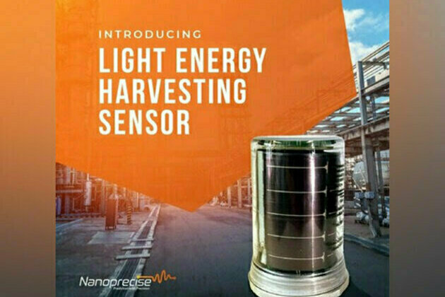 Nanoprecise Announces World's First Light Energy Harvesting Predictive Maintenance Sensor
