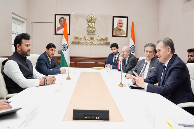 Ram Mohan Naidu discusses sustainable fuel, air mobility cooperation with French minister