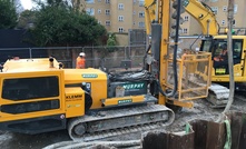  A KLEMM KR 709-3G, supplied by Skelair International to J. Murphy & Sons, in operation at Iver station, London