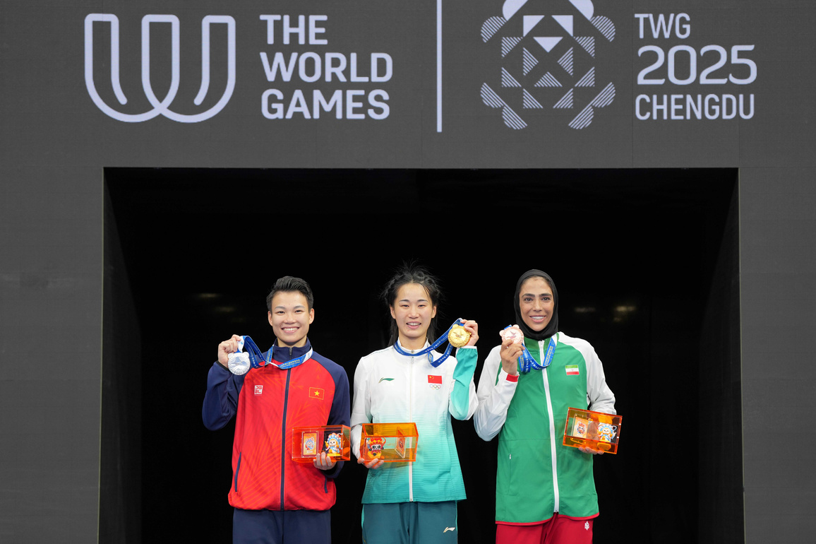 (SP)CHINA-CHENGDU-THE WORLD GAMES 2025-WUSHU-WOMEN'S SANDA -60KG-FINAL (CN)