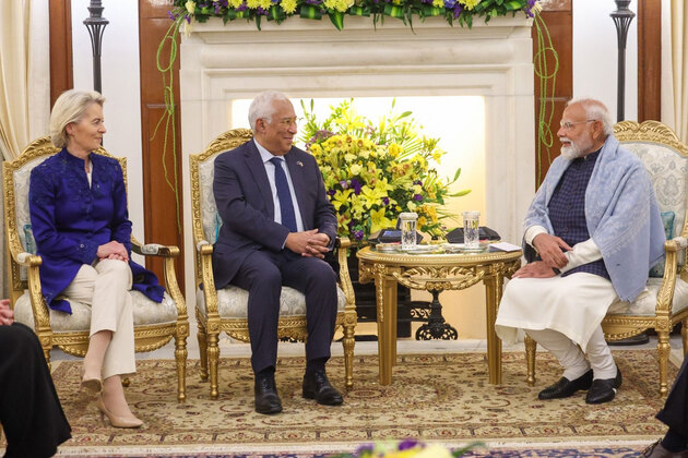 "India, EU natural partners in changing world," says PM Modi