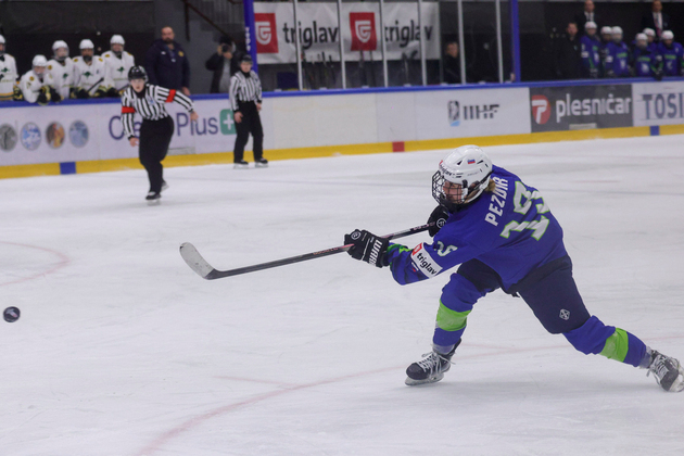(SP)SLOVENIA-BLED-ICE HOCKEY-IIHF WOMEN'S WORLD CHAMPIONSHIP-SLO VS AUS